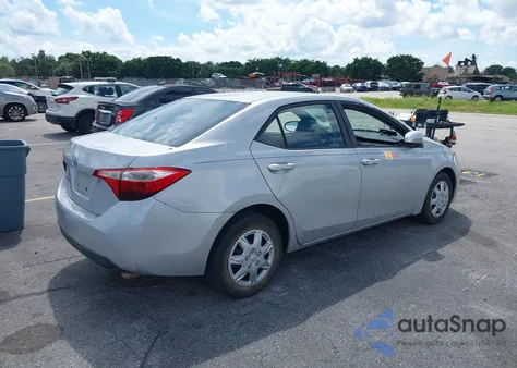 2014 Toyota Corolla L из США, поврежденный, VIN 2T1BURHEXEC104607